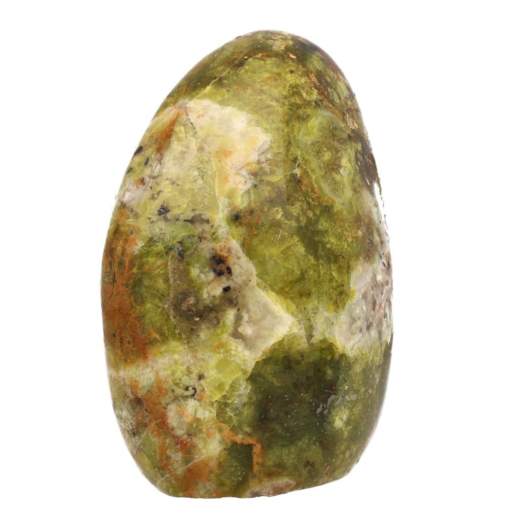 Buy your Unique Green Opal Polished Standing Free Form online now or in store at Forever Gems in Franschhoek, South Africa