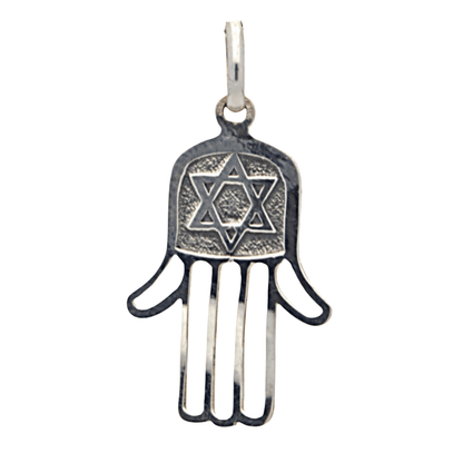 Buy your Sterling Silver Hamsa Hand Necklace - Divine Protection online now or in store at Forever Gems in Franschhoek, South Africa