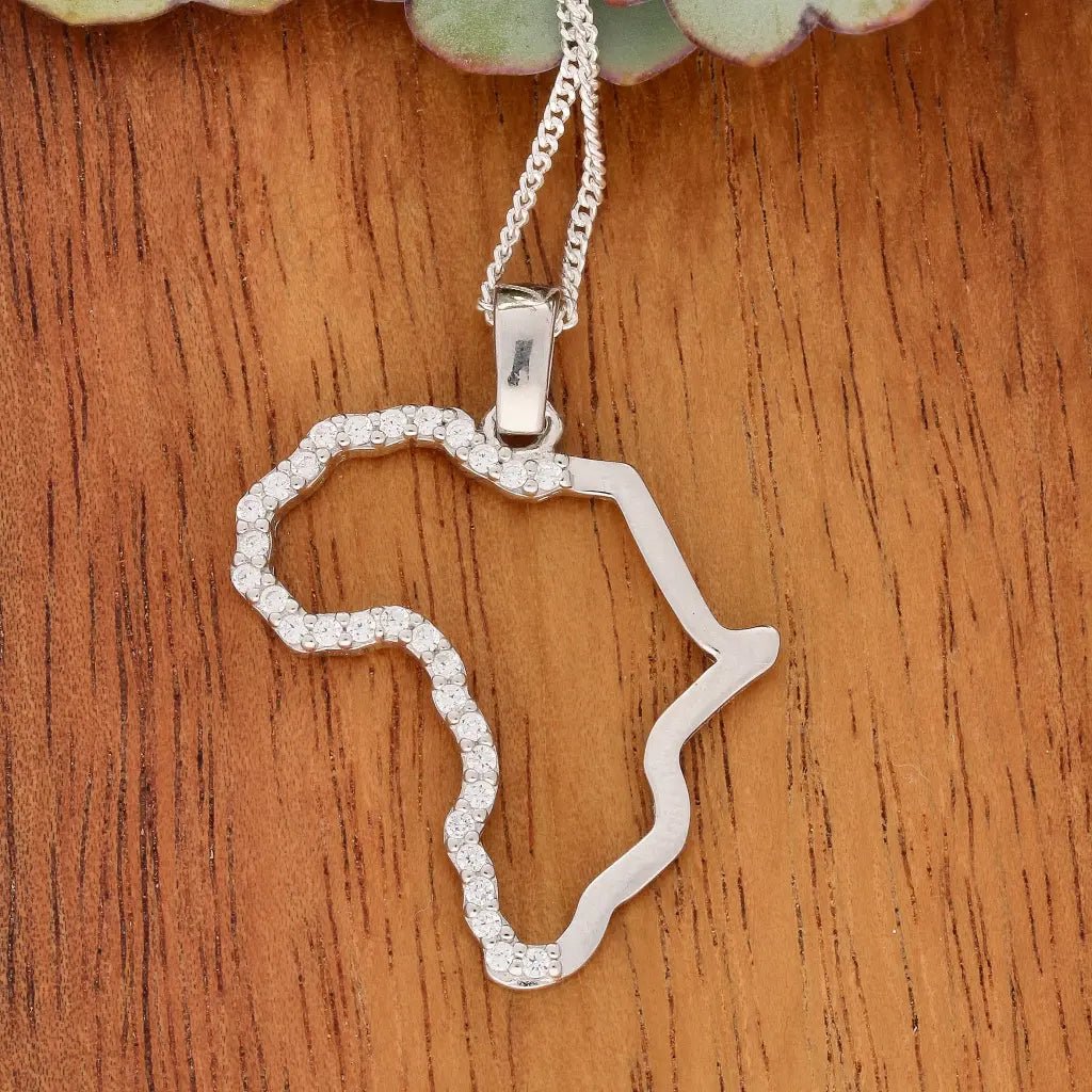 Buy your Heart of Africa: Diamond Dreams Necklace online now or in store at Forever Gems in Franschhoek, South Africa