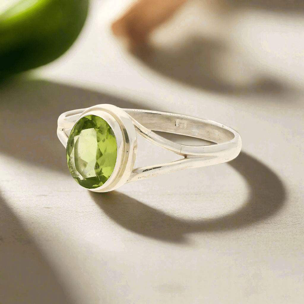 Buy your Limelight Luxe Peridot Sterling Ring online now or in store at Forever Gems in Franschhoek, South Africa