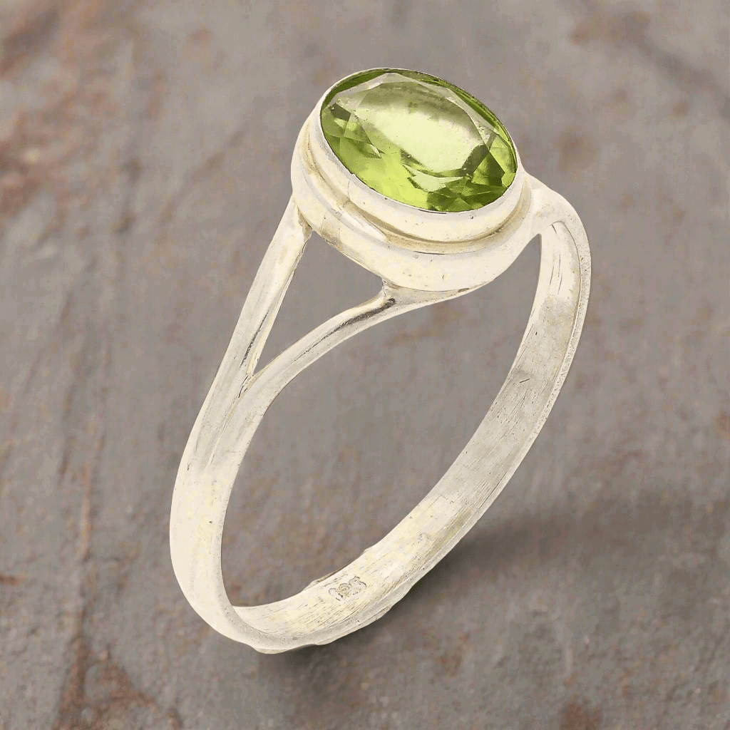 Buy your Limelight Luxe Peridot Sterling Ring online now or in store at Forever Gems in Franschhoek, South Africa