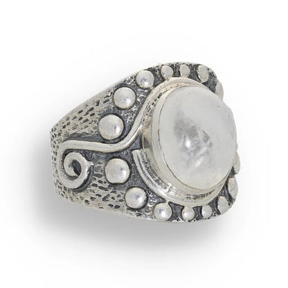 Buy your Moonstone Radiance: Whimsical Wave Ring online now or in store at Forever Gems in Franschhoek, South Africa