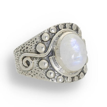 Buy your Moonstone Radiance: Whimsical Wave Ring online now or in store at Forever Gems in Franschhoek, South Africa