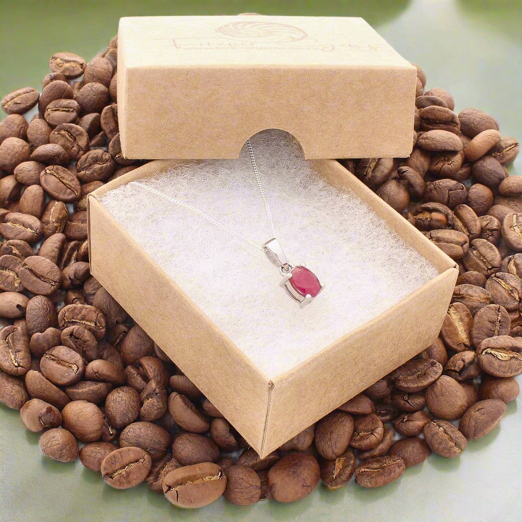 Buy your Natural Ruby Necklace online now or in store at Forever Gems in Franschhoek, South Africa