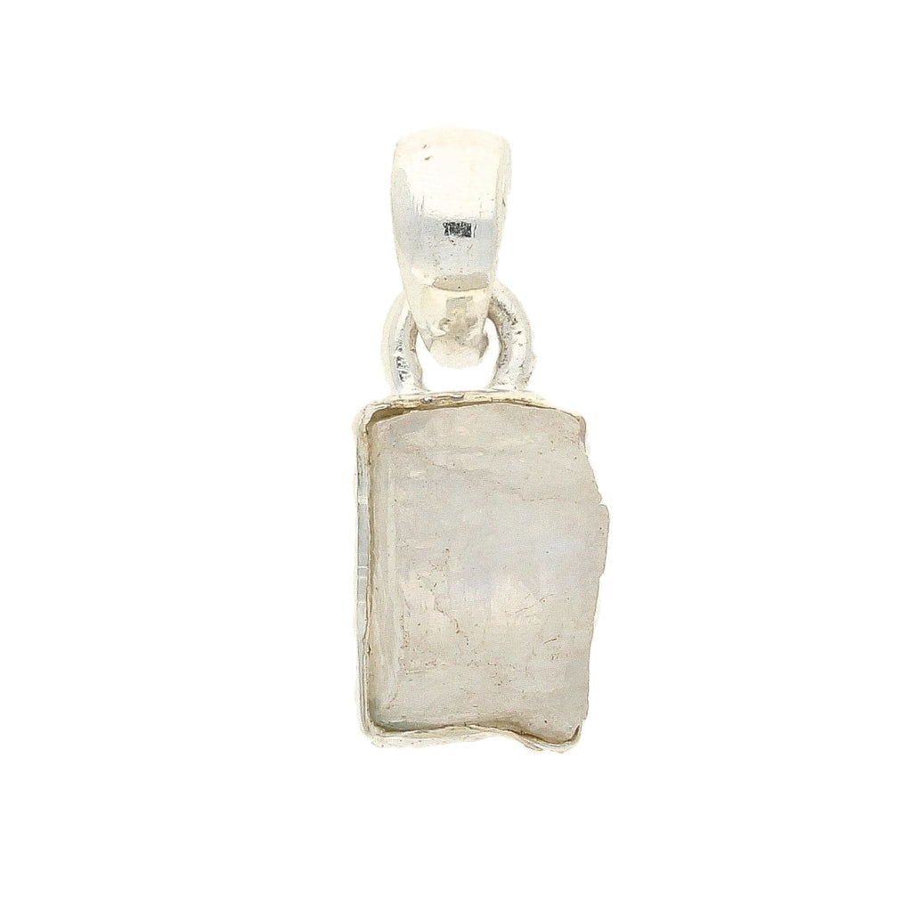 Buy your Nature's Treasures: Raw Moonstone Sterling Silver Necklace online now or in store at Forever Gems in Franschhoek, South Africa
