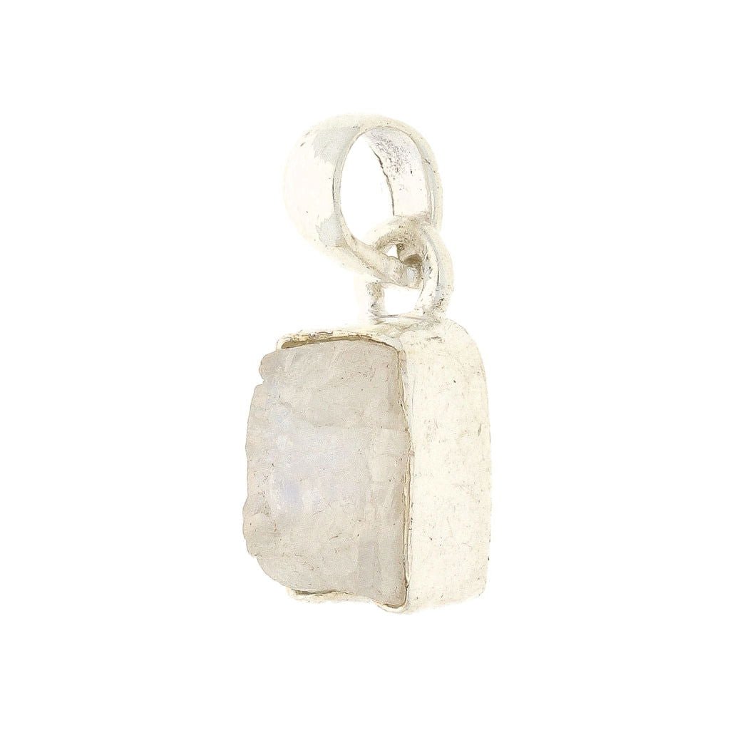 Buy your Nature's Treasures: Raw Moonstone Sterling Silver Necklace online now or in store at Forever Gems in Franschhoek, South Africa