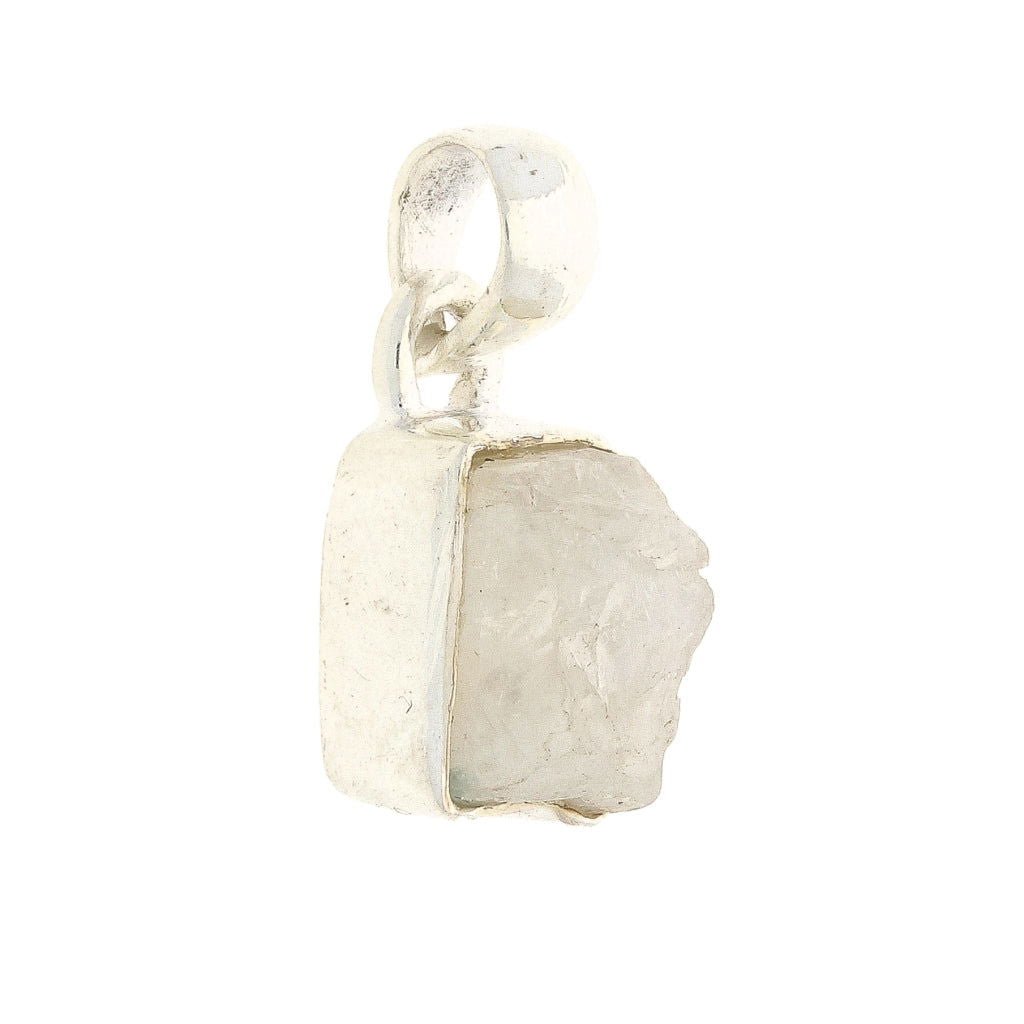 Buy your Nature's Treasures: Raw Moonstone Sterling Silver Necklace online now or in store at Forever Gems in Franschhoek, South Africa