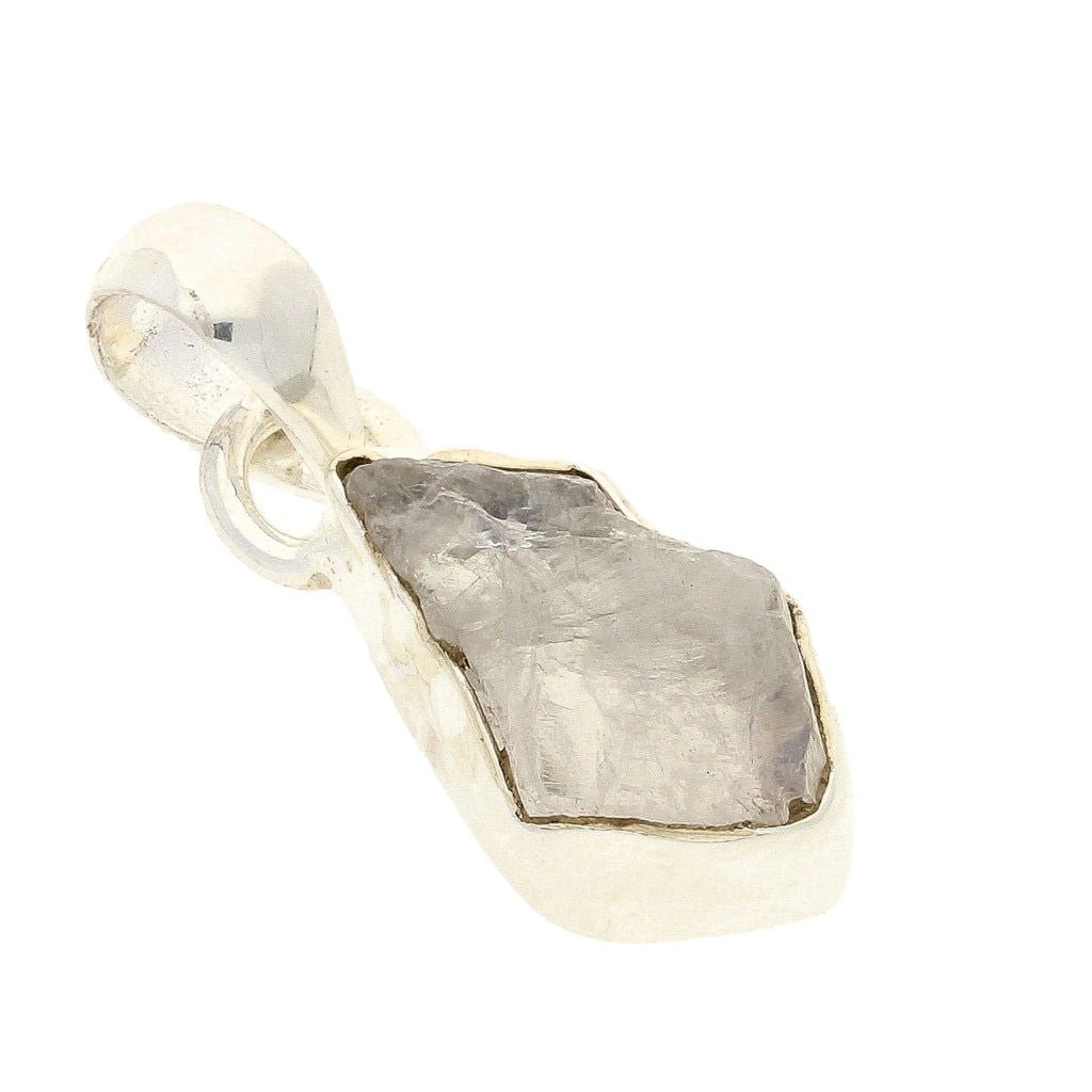 Buy your Nature's Treasures: Raw Moonstone Sterling Silver Necklace online now or in store at Forever Gems in Franschhoek, South Africa