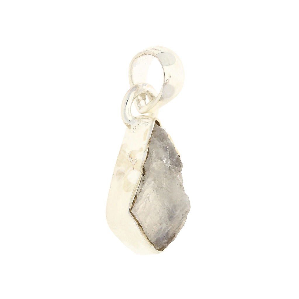 Buy your Nature's Treasures: Raw Moonstone Sterling Silver Necklace online now or in store at Forever Gems in Franschhoek, South Africa