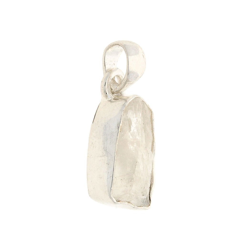 Buy your Nature's Treasures: Raw Moonstone Sterling Silver Necklace online now or in store at Forever Gems in Franschhoek, South Africa