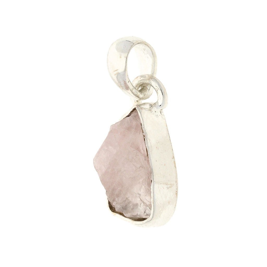 Buy your Nature's Treasures: Raw Pink Kunzite Sterling Silver Necklace online now or in store at Forever Gems in Franschhoek, South Africa