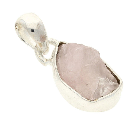 Buy your Nature's Treasures: Raw Pink Kunzite Sterling Silver Necklace online now or in store at Forever Gems in Franschhoek, South Africa