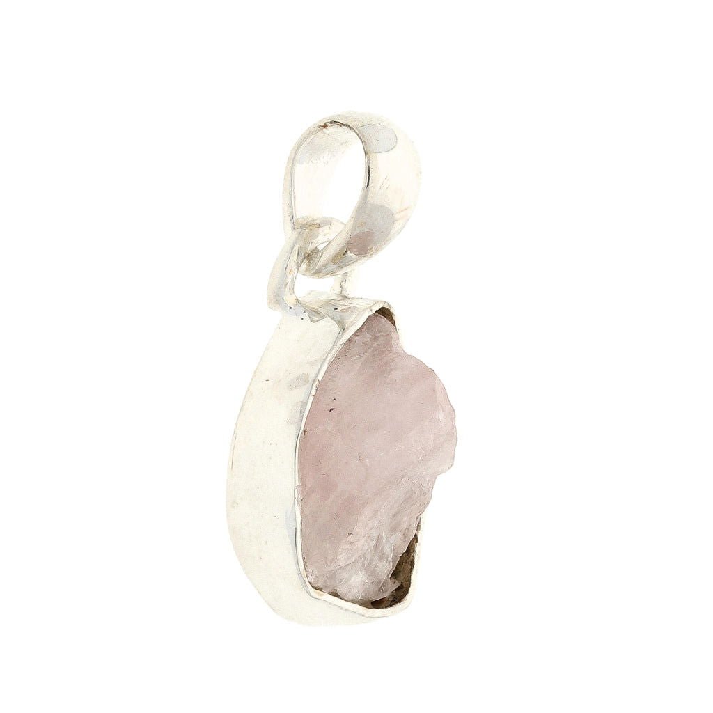 Buy your Nature's Treasures: Raw Pink Kunzite Sterling Silver Necklace online now or in store at Forever Gems in Franschhoek, South Africa