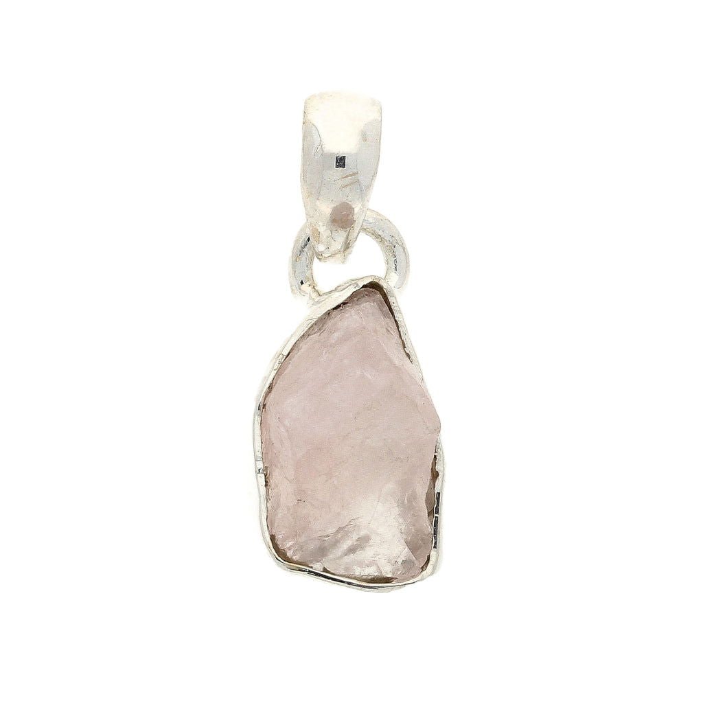 Buy your Nature's Treasures: Raw Pink Kunzite Sterling Silver Necklace online now or in store at Forever Gems in Franschhoek, South Africa