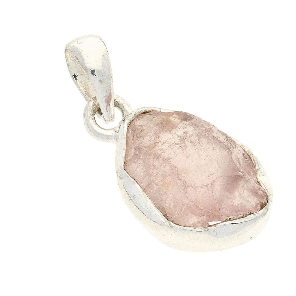 Buy your Nature's Treasures: Raw Pink Kunzite Sterling Silver Necklace online now or in store at Forever Gems in Franschhoek, South Africa