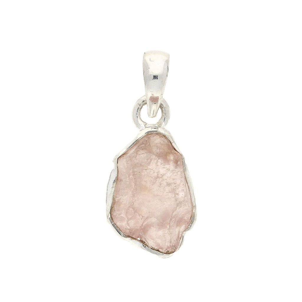 Buy your Nature's Treasures: Raw Pink Kunzite Sterling Silver Necklace online now or in store at Forever Gems in Franschhoek, South Africa