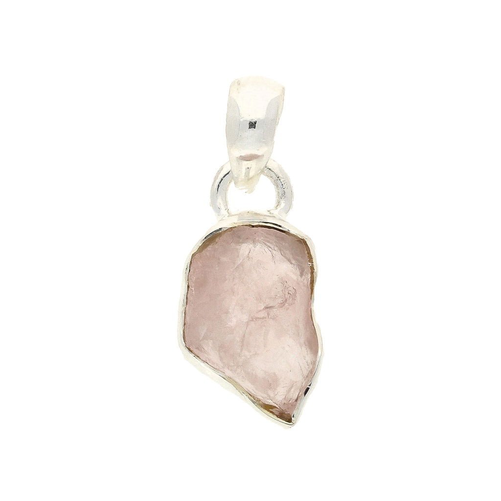 Buy your Nature's Treasures: Raw Pink Kunzite Sterling Silver Necklace online now or in store at Forever Gems in Franschhoek, South Africa