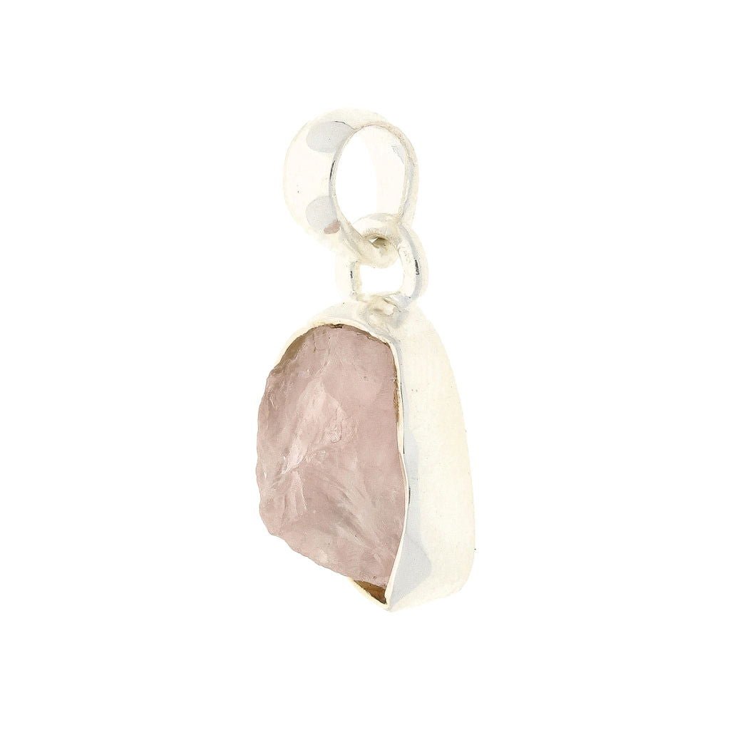 Buy your Nature's Treasures: Raw Pink Kunzite Sterling Silver Necklace online now or in store at Forever Gems in Franschhoek, South Africa