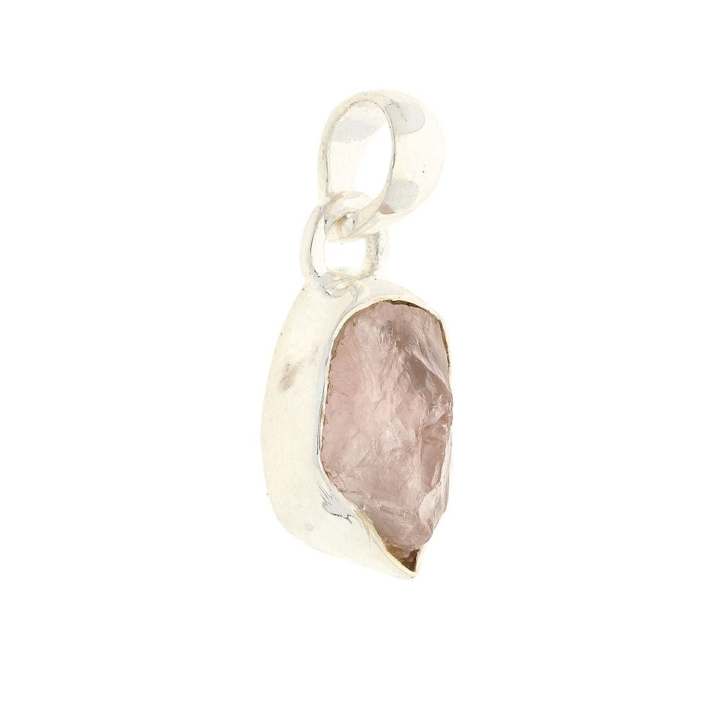 Buy your Nature's Treasures: Raw Pink Kunzite Sterling Silver Necklace online now or in store at Forever Gems in Franschhoek, South Africa