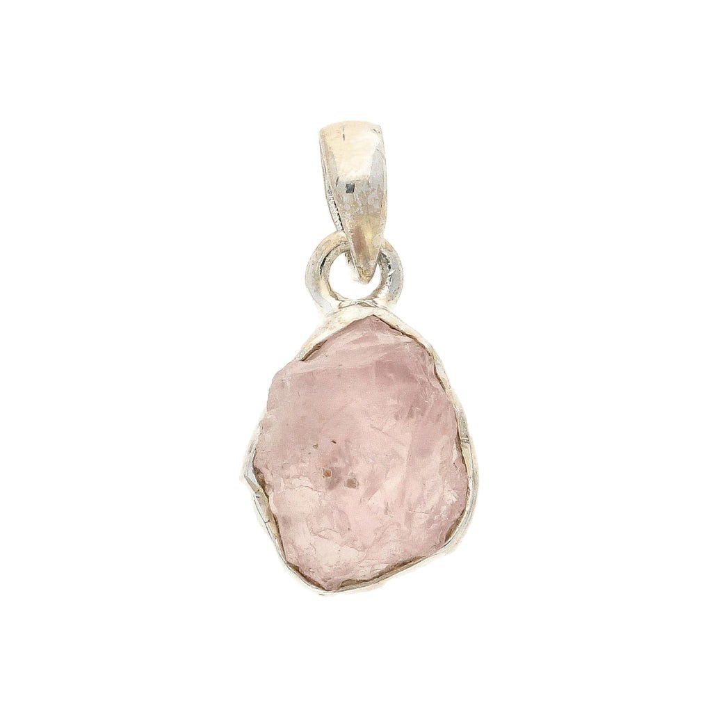 Buy your Nature's Treasures: Raw Pink Kunzite Sterling Silver Necklace online now or in store at Forever Gems in Franschhoek, South Africa