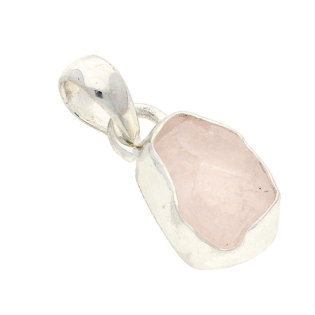 Buy your Nature's Treasures: Raw Pink Kunzite Sterling Silver Necklace online now or in store at Forever Gems in Franschhoek, South Africa