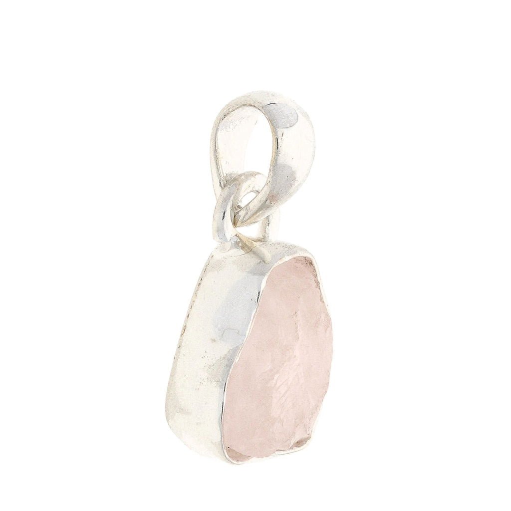 Buy your Nature's Treasures: Raw Pink Kunzite Sterling Silver Necklace online now or in store at Forever Gems in Franschhoek, South Africa