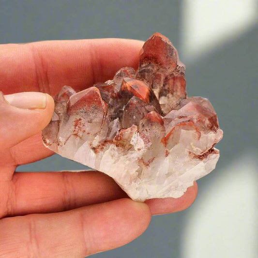 Buy your Hematite-Enriched Orange River Quartz online now or in store at Forever Gems in Franschhoek, South Africa