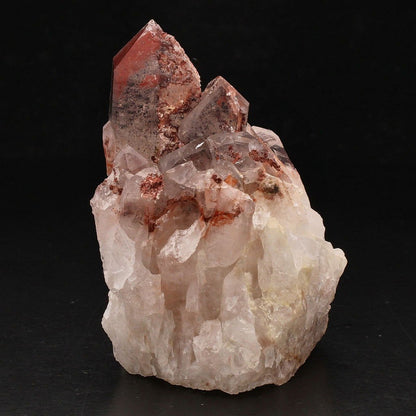 Buy your Hematite Orange River Quartz Cluster – Deep Red Phantom Crystals online now or in store at Forever Gems in Franschhoek, South Africa