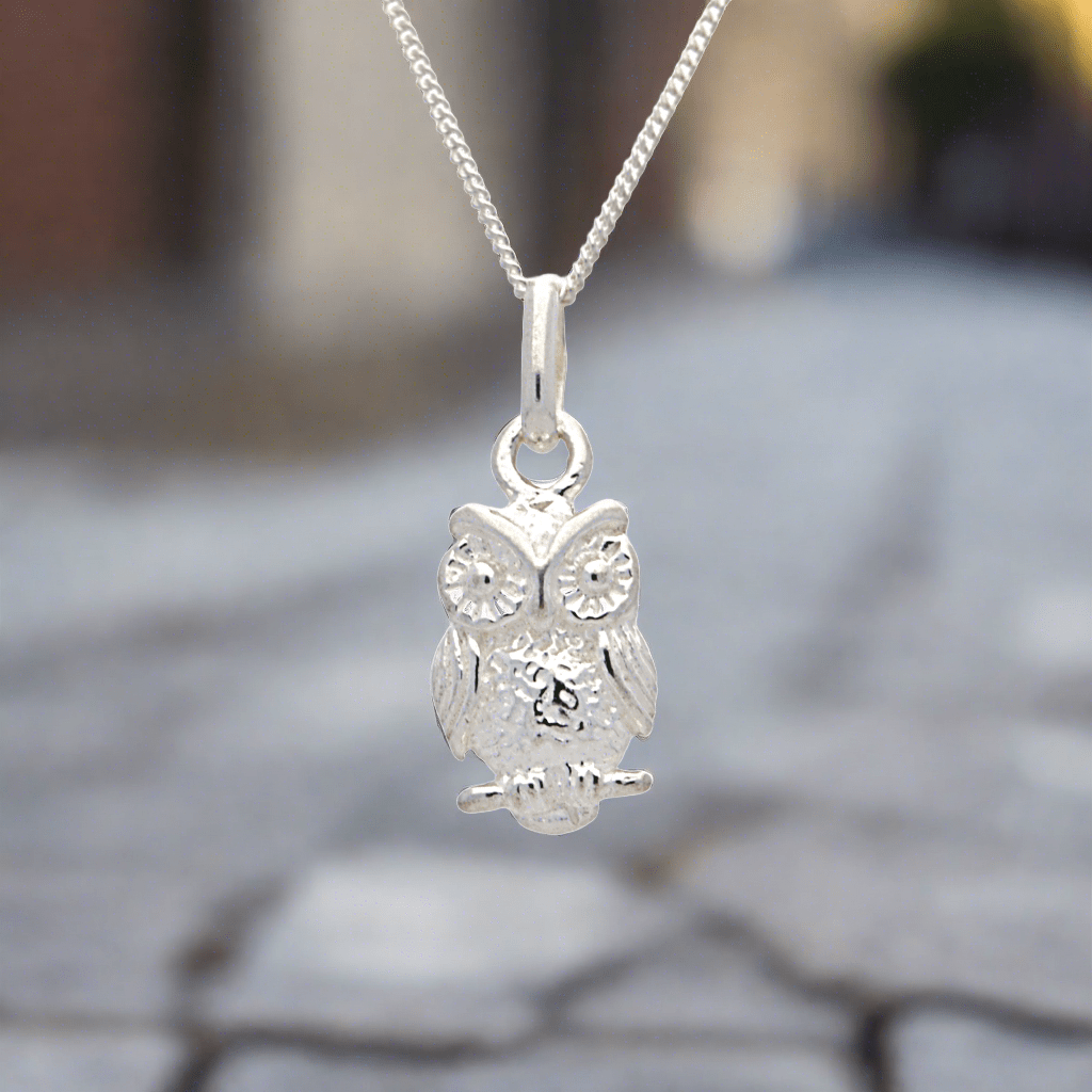 Buy your Mystical Owl Sterling Silver Necklace online now or in store at Forever Gems in Franschhoek, South Africa