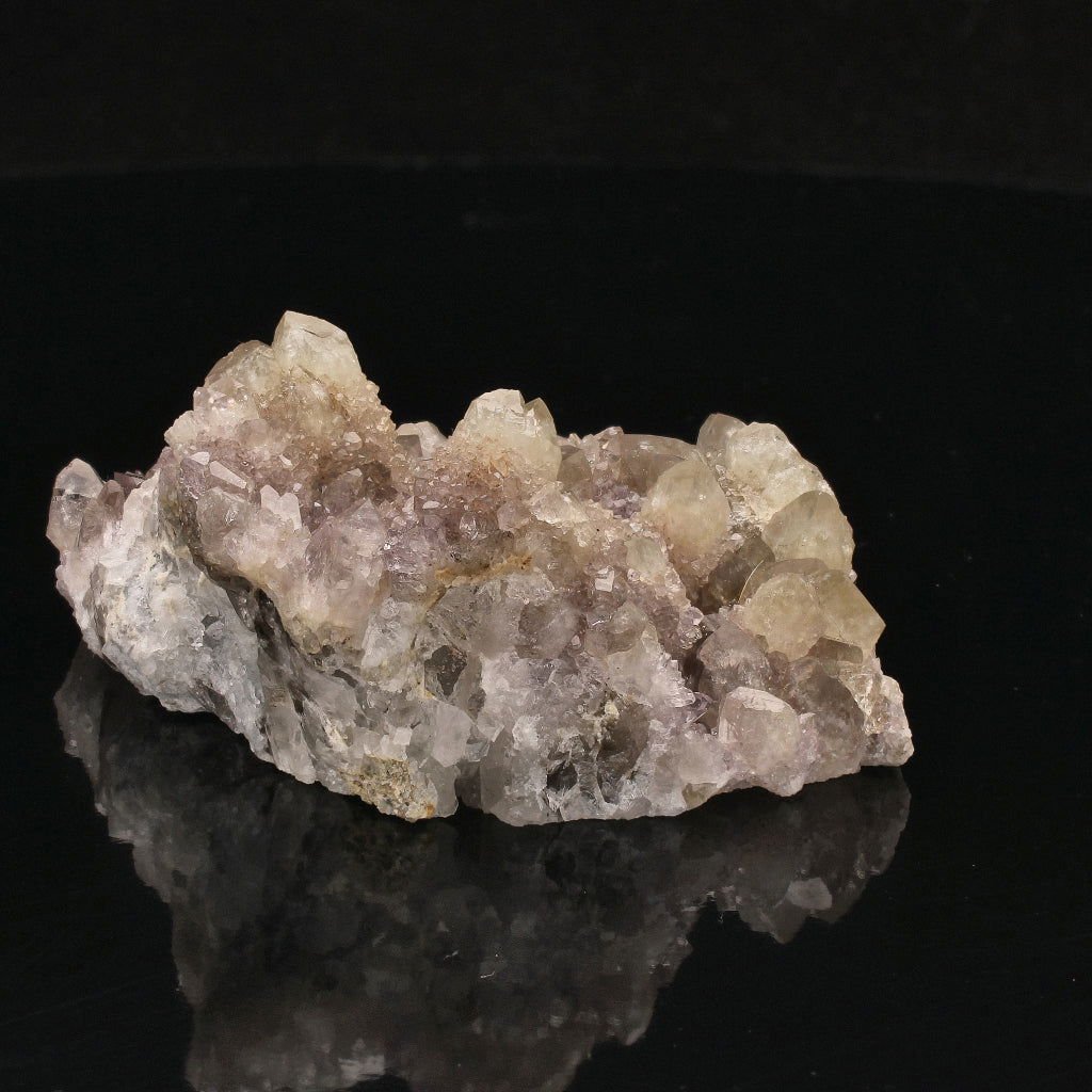 Buy your Prasiolite and Amethyst Crystal Cluster: Northern Cape Gem online now or in store at Forever Gems in Franschhoek, South Africa