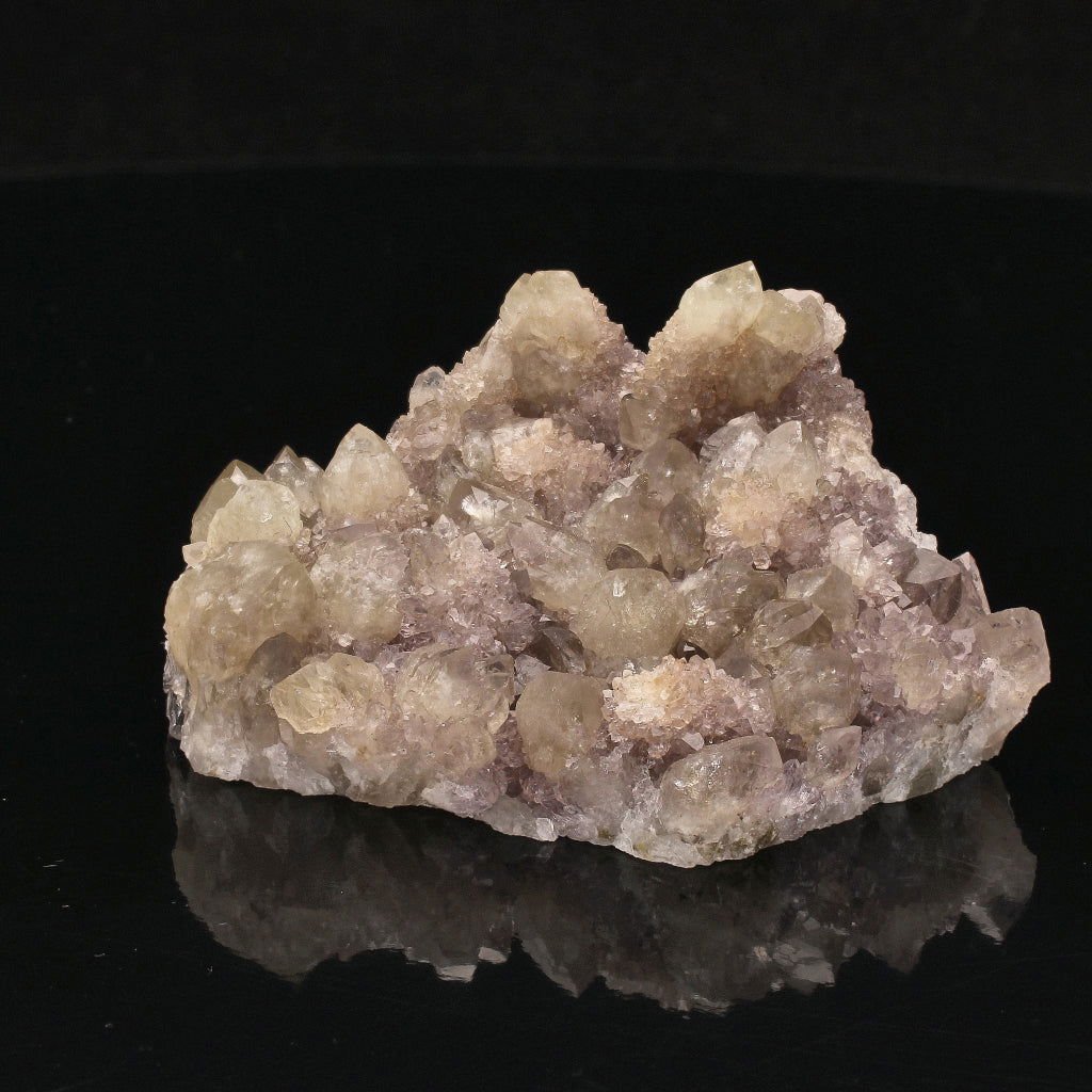 Buy your Prasiolite and Amethyst Crystal Cluster: Northern Cape Gem online now or in store at Forever Gems in Franschhoek, South Africa