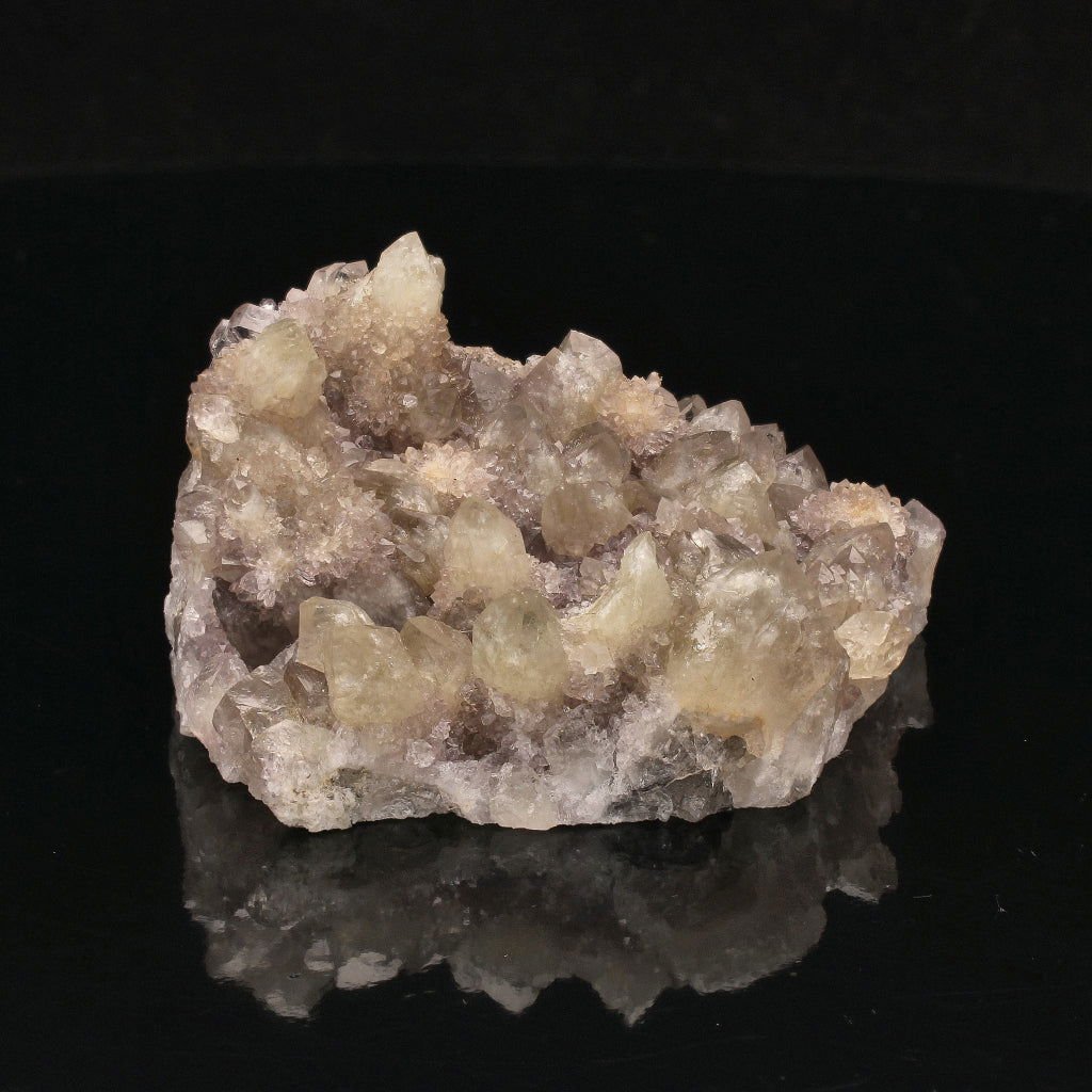 Buy your Prasiolite and Amethyst Crystal Cluster: Northern Cape Gem online now or in store at Forever Gems in Franschhoek, South Africa