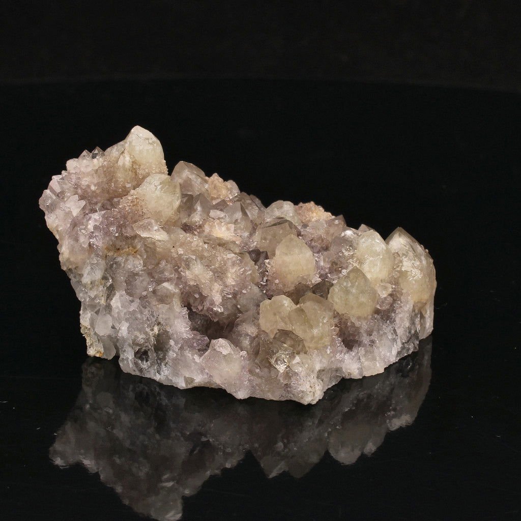 Buy your Prasiolite and Amethyst Crystal Cluster: Northern Cape Gem online now or in store at Forever Gems in Franschhoek, South Africa