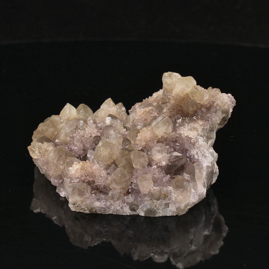 Buy your Prasiolite and Amethyst Crystal Cluster: Northern Cape Gem online now or in store at Forever Gems in Franschhoek, South Africa