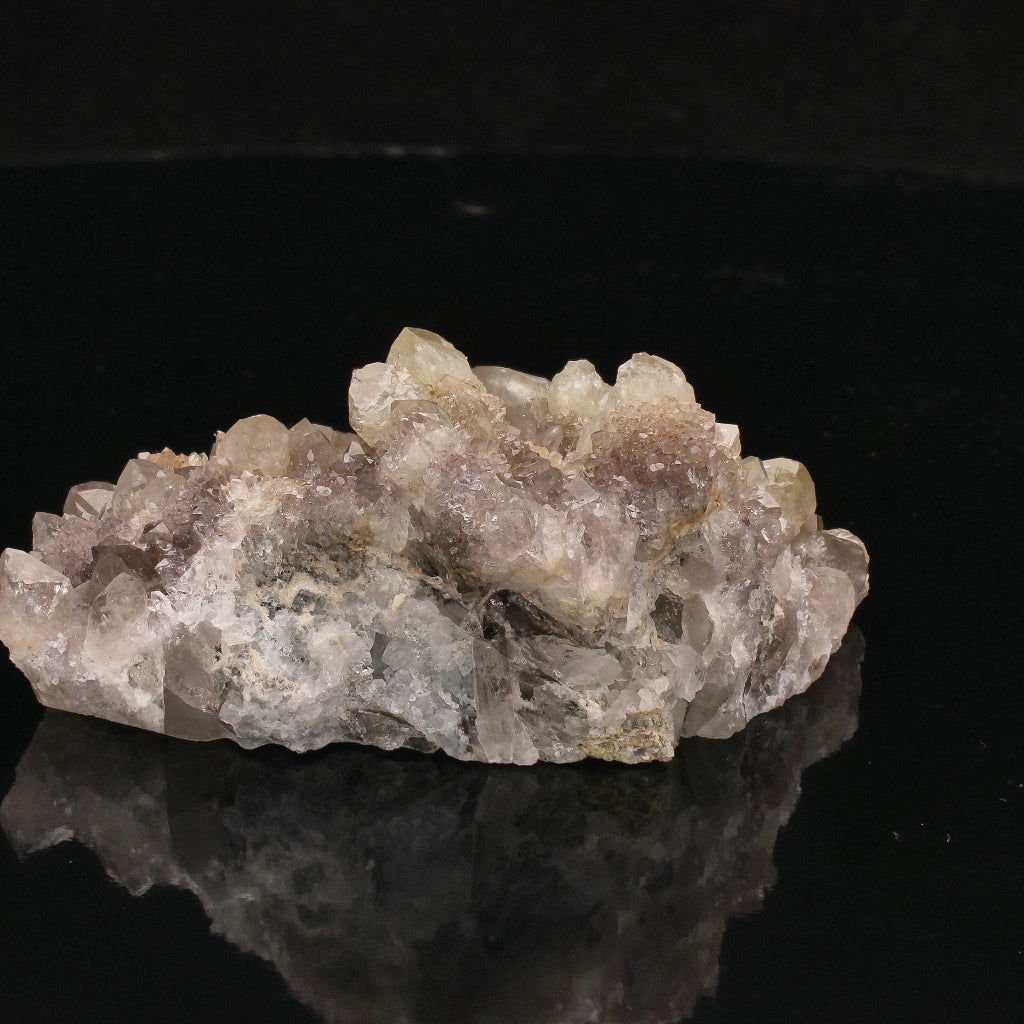 Buy your Prasiolite and Amethyst Crystal Cluster: Northern Cape Gem online now or in store at Forever Gems in Franschhoek, South Africa