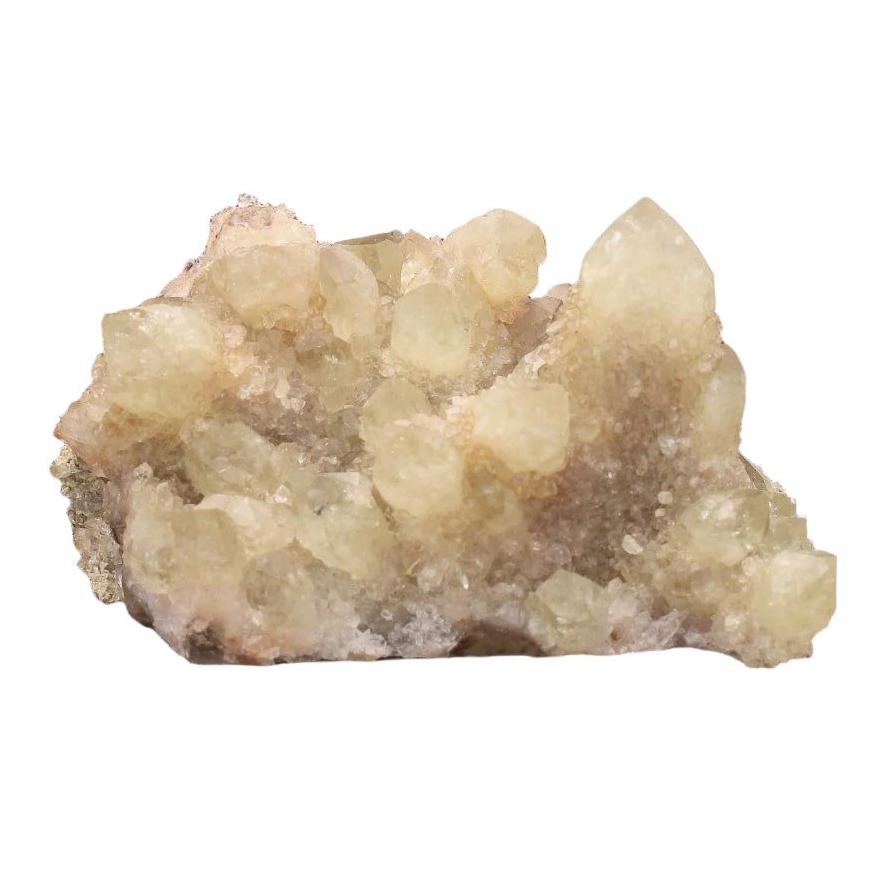 Buy your Prasiolite on Amethyst Cluster from Riemvasmaak: South African Splendor online now or in store at Forever Gems in Franschhoek, South Africa