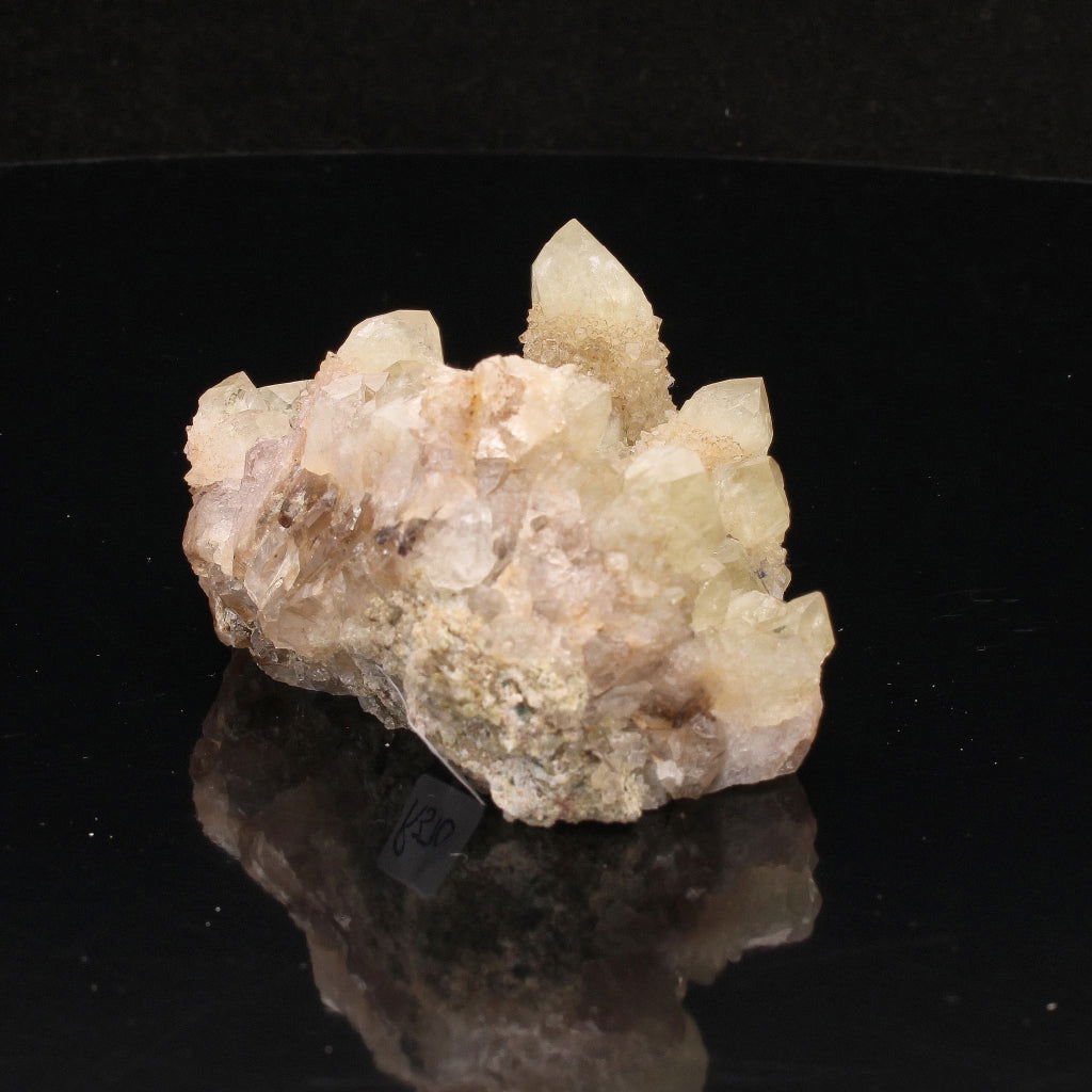 Buy your Prasiolite on Amethyst Cluster from Riemvasmaak: South African Splendor online now or in store at Forever Gems in Franschhoek, South Africa