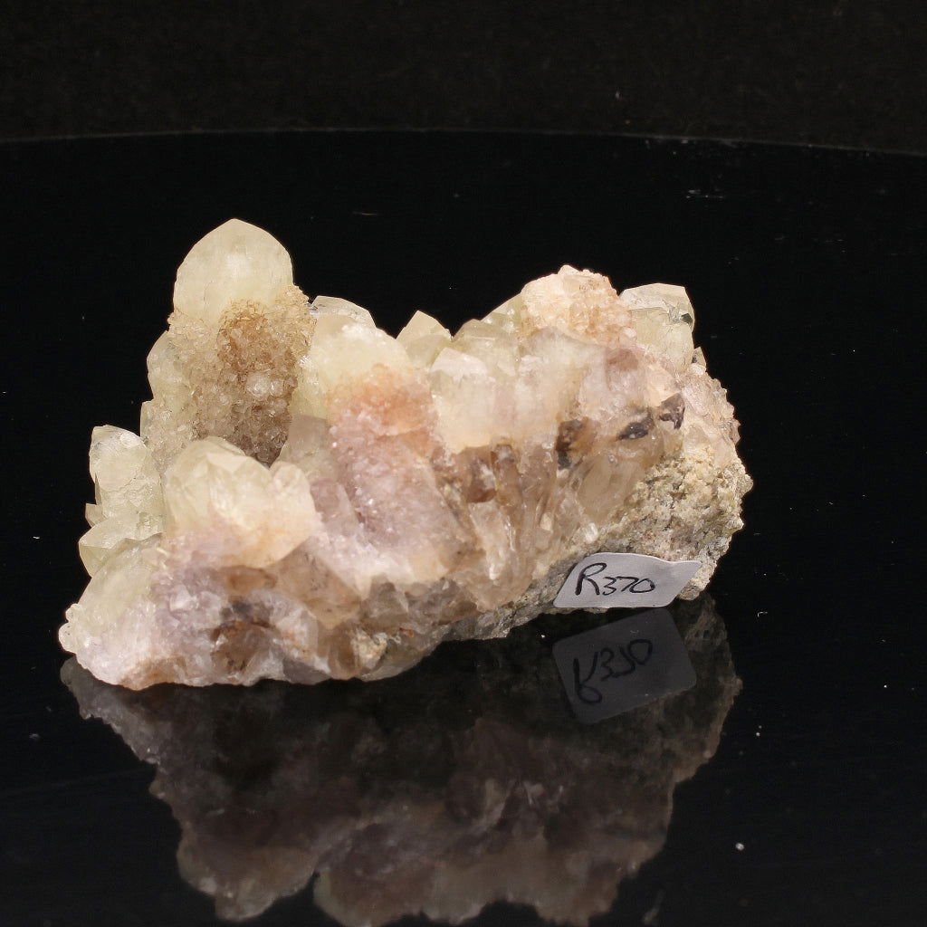 Buy your Prasiolite on Amethyst Cluster from Riemvasmaak: South African Splendor online now or in store at Forever Gems in Franschhoek, South Africa