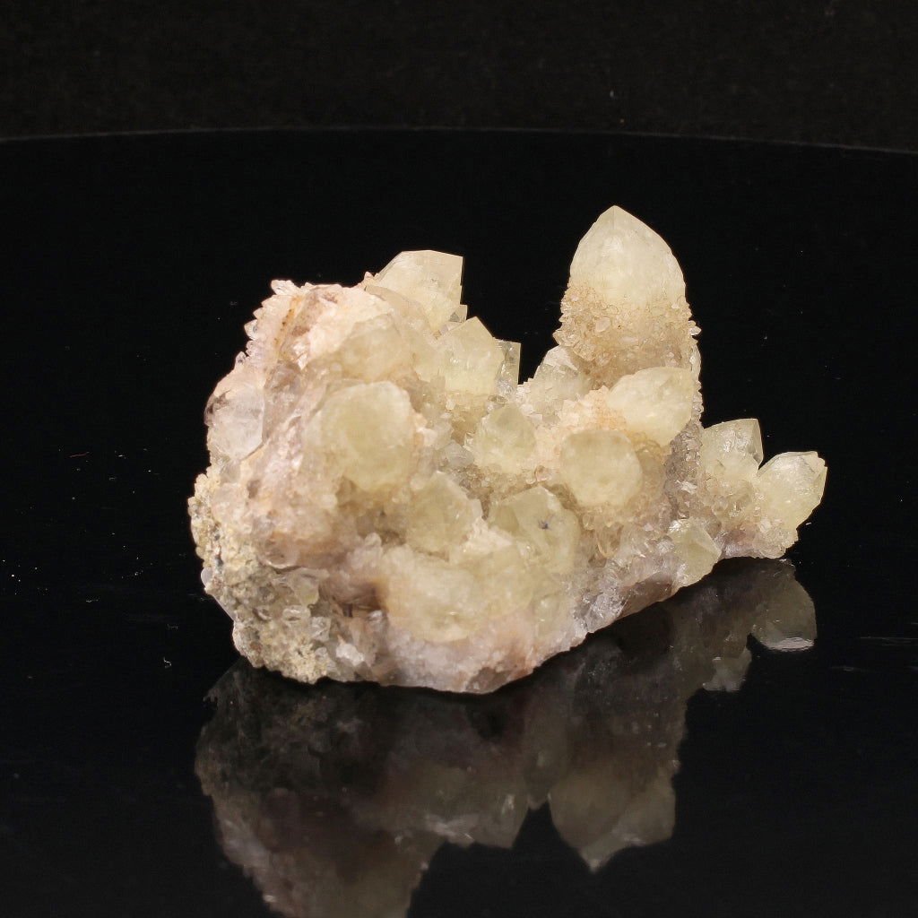 Buy your Prasiolite on Amethyst Cluster from Riemvasmaak: South African Splendor online now or in store at Forever Gems in Franschhoek, South Africa