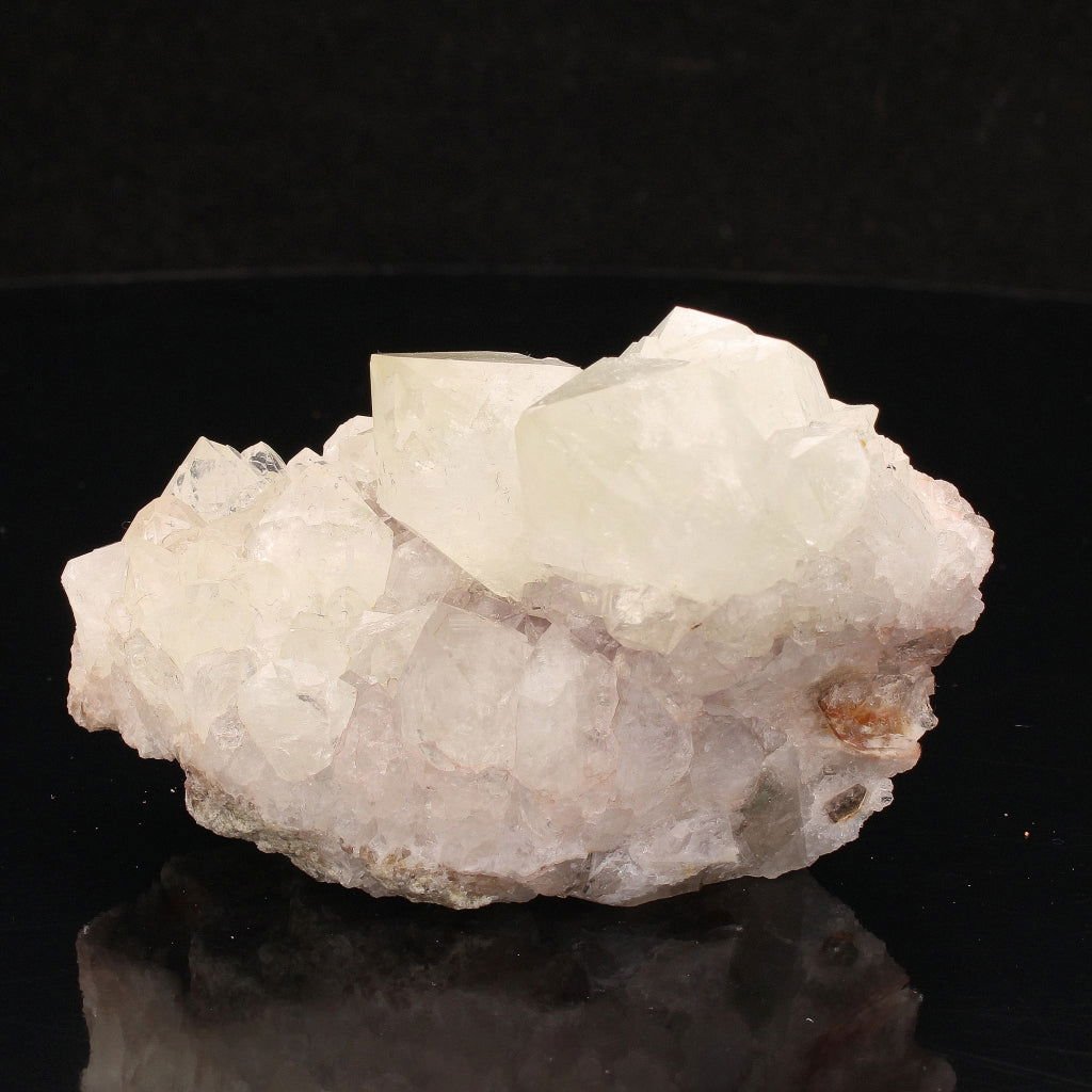 Buy your Prasiolite on Amethyst Crystal: Riemvasmaak's Radiant Duo online now or in store at Forever Gems in Franschhoek, South Africa
