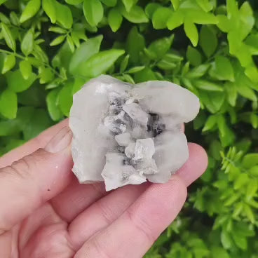 Lattice Quartz with Foitite Cluster, Erongo Mountains Namibia