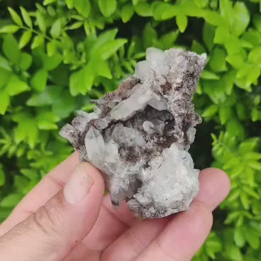 Lattice Quartz with Foitite from Erongo Mountains, Namibia
