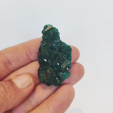 Dioptase from Congo Natural Crystal Mineral Specimen