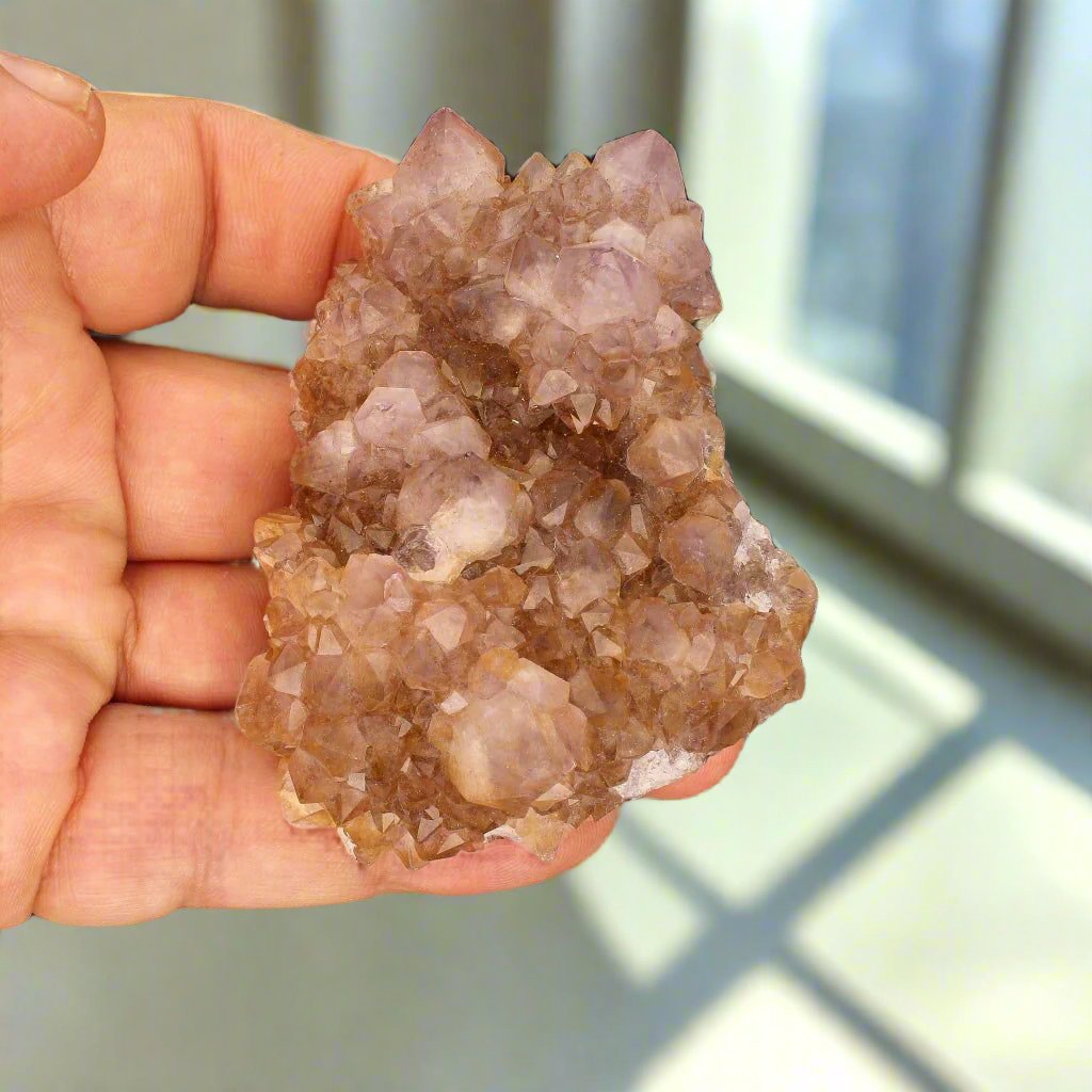 Buy your Rare Northern Cape Smoky Citrine & Amethyst Cactus Quartz online now or in store at Forever Gems in Franschhoek, South Africa