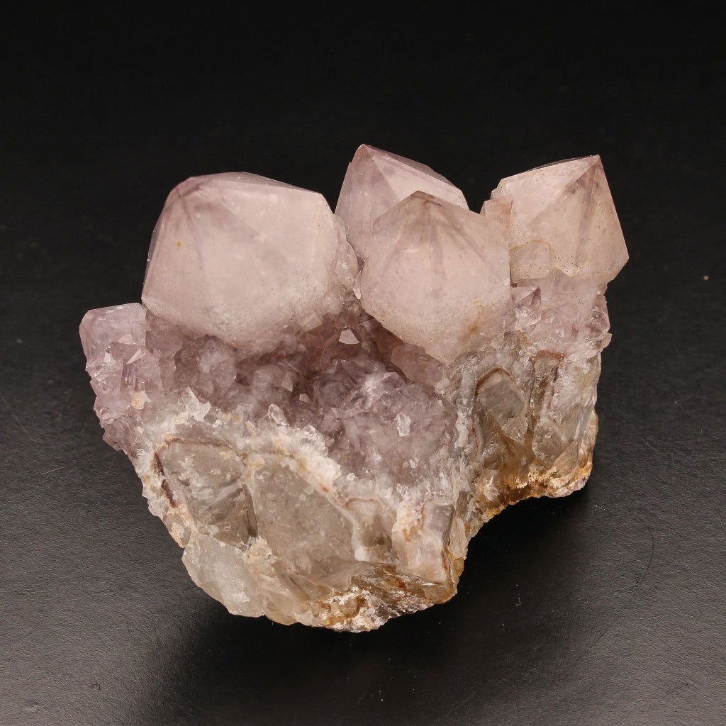 Buy your Rarity Northern Cape Smoky Amethyst Cactus Quartz Cluster online now or in store at Forever Gems in Franschhoek, South Africa