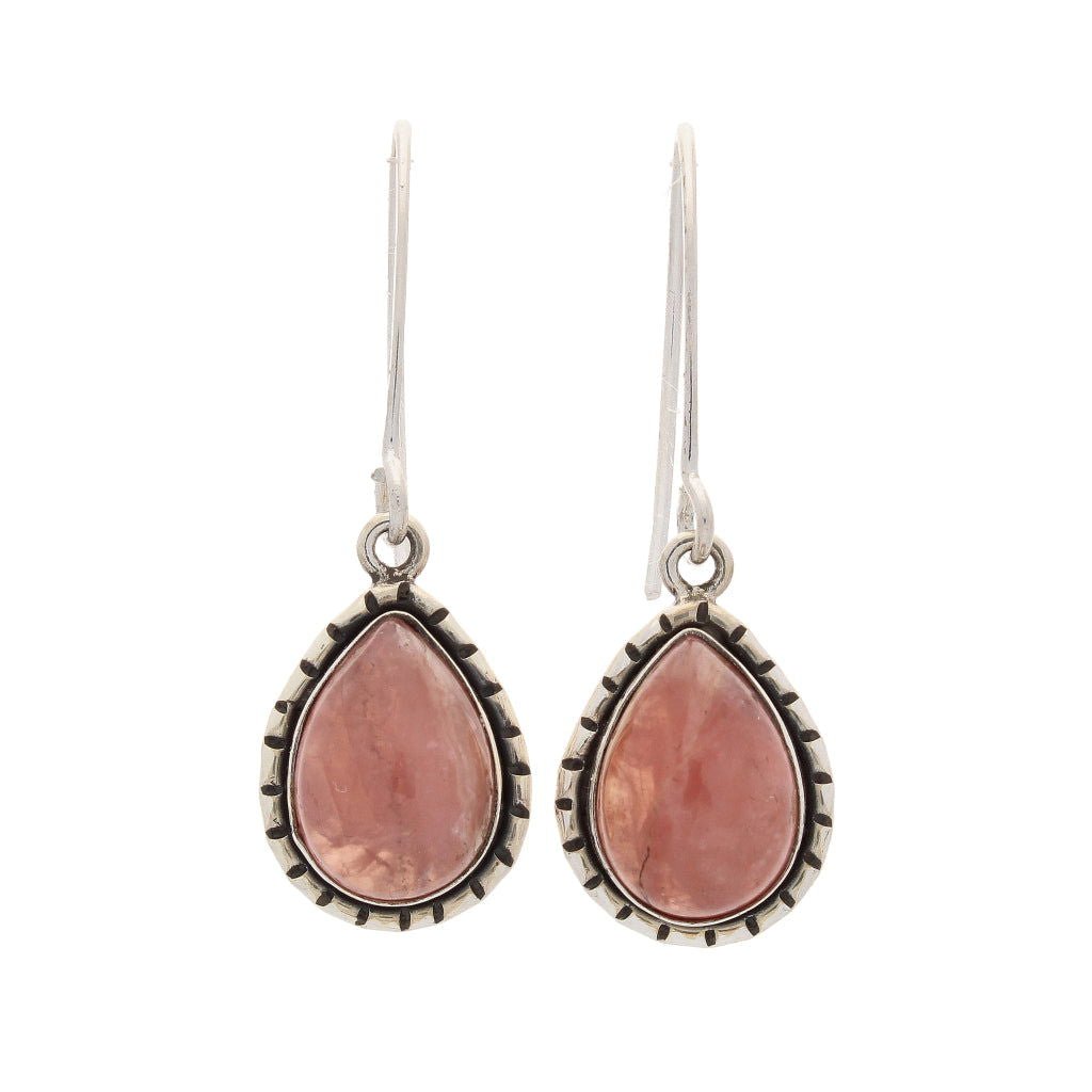 Get your Rhodochrosite Sterling Silver Earrings online now or in store at Forever Gems in Franschhoek, South Africa