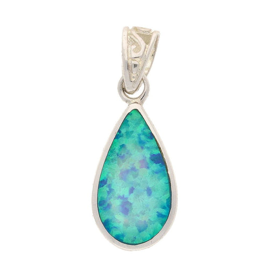 Get your Secret Garden: Teardrop Synthetic Opal Necklace online now or in store at Forever Gems in Franschhoek, South Africa