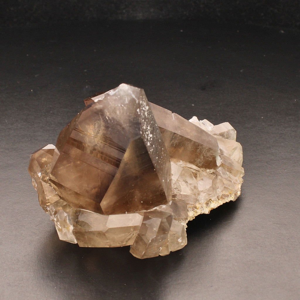 Buy your Smoky Quartz Cluster (Steinkopf) - Grounding Energy online now or in store at Forever Gems in Franschhoek, South Africa