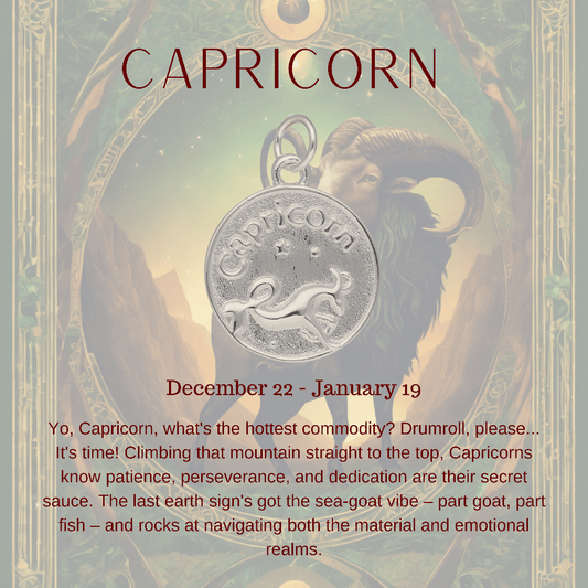 Buy your Sterling Silver Capricorn Necklace online now or in store at Forever Gems in Franschhoek, South Africa