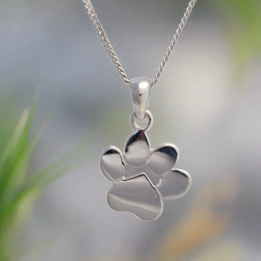 Buy your Sterling Silver Paw Necklace online now or in store at Forever Gems in Franschhoek, South Africa